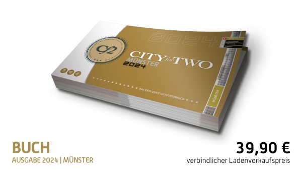 CITY for TWO 2024 | Buch | Münster